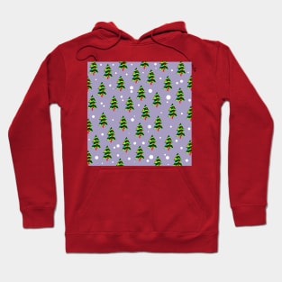 Christmas trees pattern Hoodie